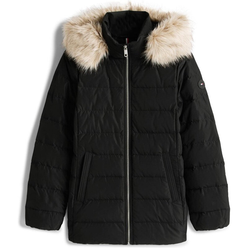 TOMMY HILFIGER Zimní bunda černá