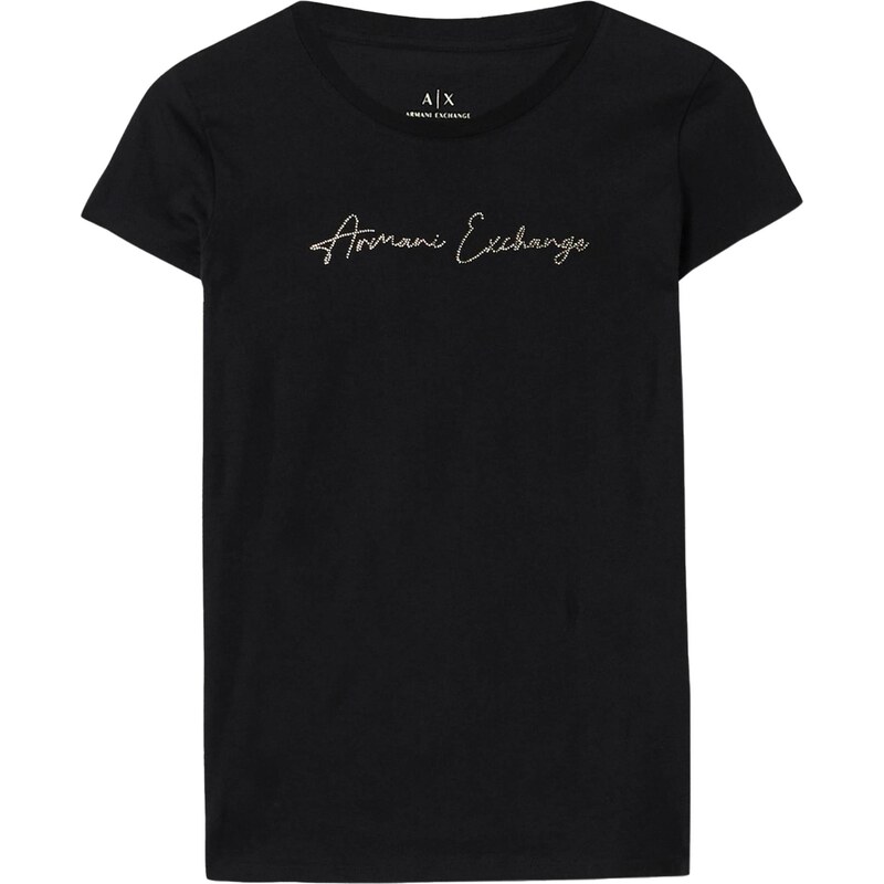ARMANI EXCHANGE Tričko zlatá / černá 109366150