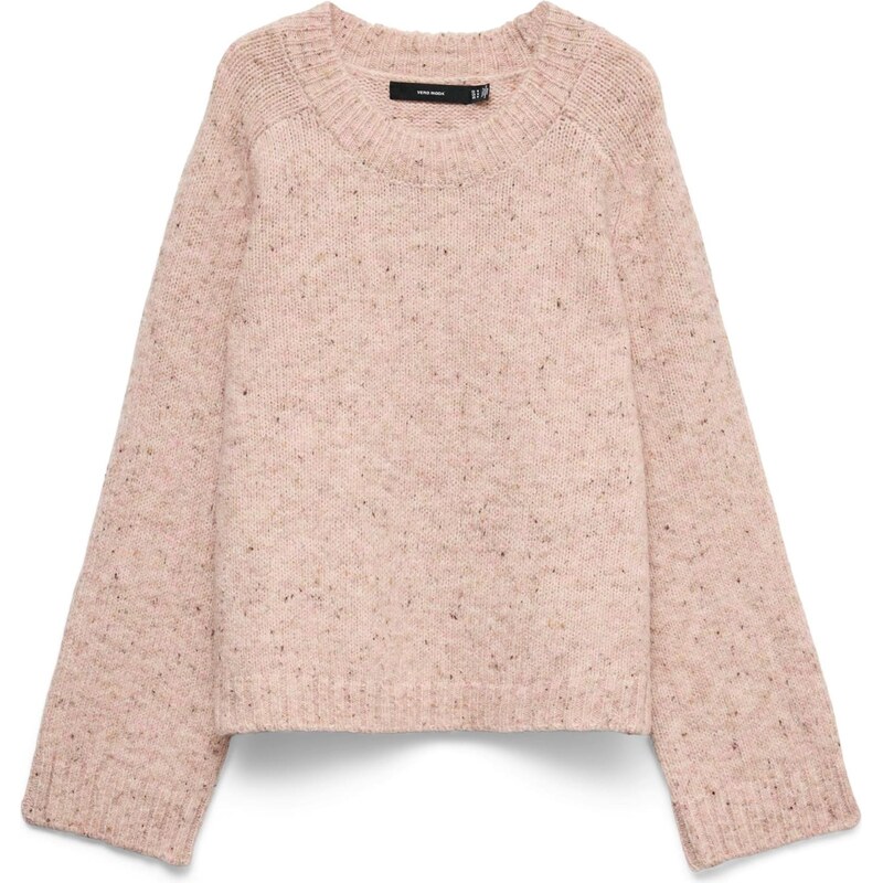 VERO MODA Svetr 'VMIngrid' růžový melír