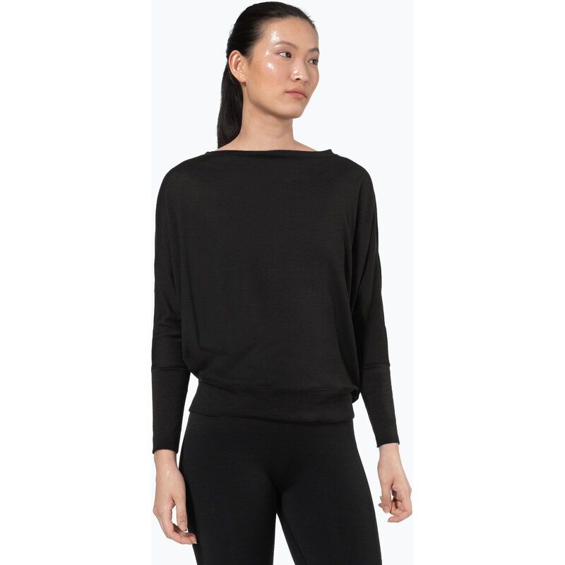 Dámské tričko Longsleeve super.natural Kula Top jet black