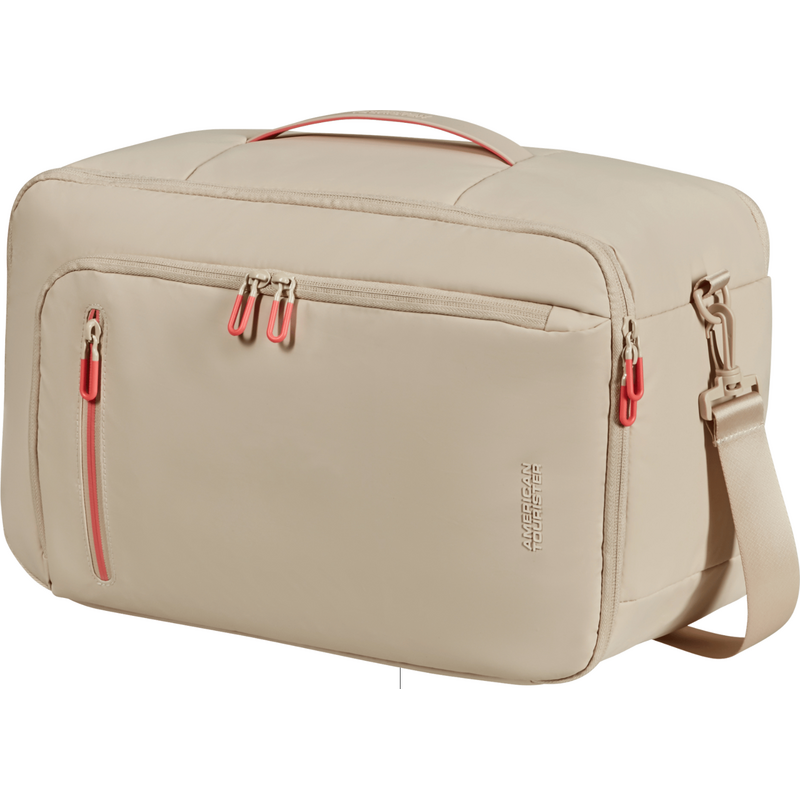 American Tourister PUFFYPOP 3-WAY BOARDING BAG 14.0 BEIGE