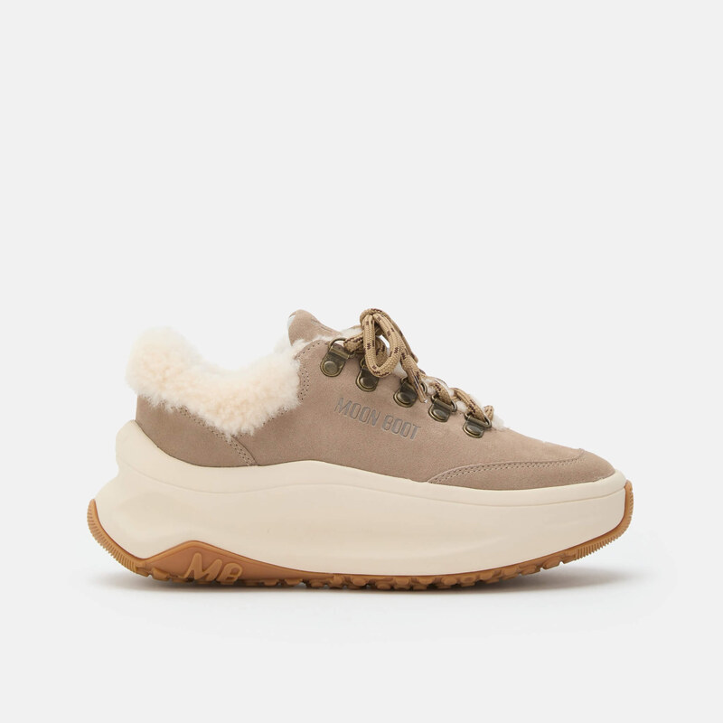 Dámské béžové tenisky Moon Boot Moon247 City Shearling