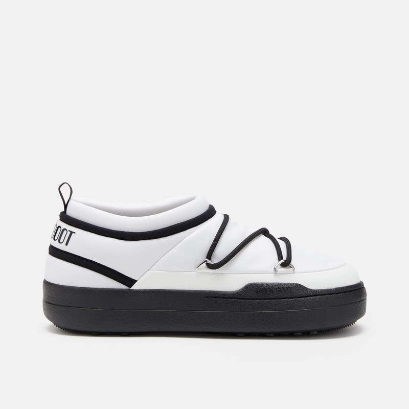 Dámské černo-bílé slip-on Moon Boot Park Icon 109375986