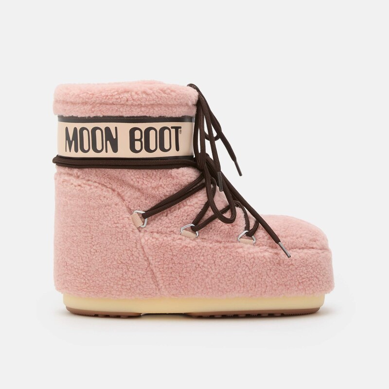 Dámské růžové sněhule Moon Boot Icon Low Fleece