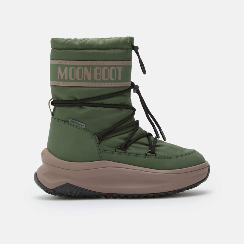 Pánské zelené sněhule Moon Boot Moon247 Polar WP
