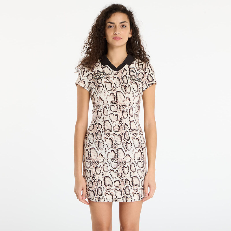 Šaty PUMA x A$AP ROCKY Snakeskin Futbol Dress Frosted Ivory/ AOP