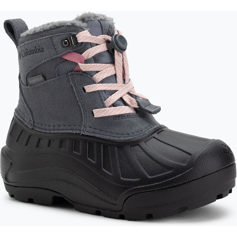 Dětské sněhule Columbia Youth Powderbug Alpine graphite/pink