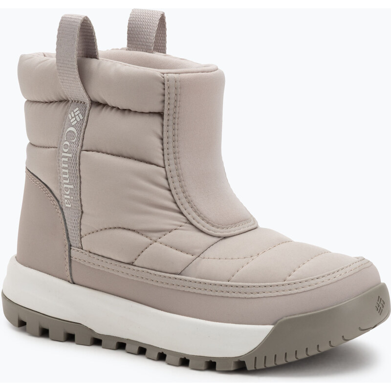 Dětské sněhule Columbia Youth Snowtrot Mid soft taupe/sea salt