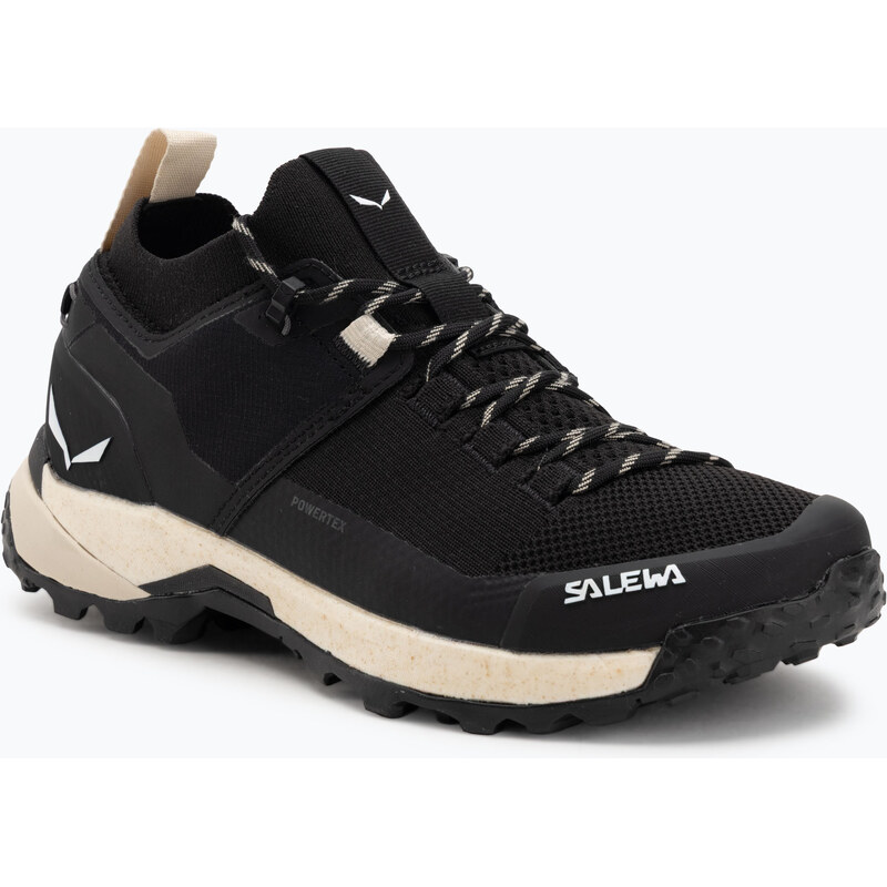 Dámské trekové boty Salewa Puez 2 Knit Powertex black/black