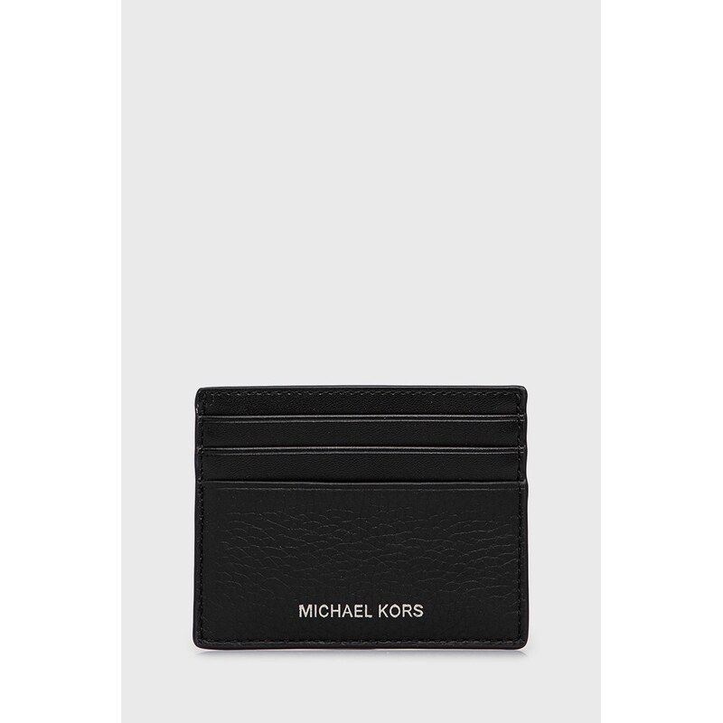 Michael Kors Kožené pouzdro na karty Michael Kors
