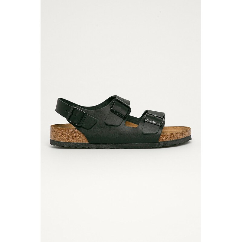 Birkenstock Nubukové sandály Birkenstock Milano