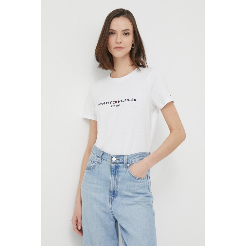 Bavlněné tričko Tommy Hilfiger 110535300