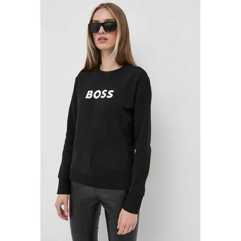 BOSS Bavlněná mikina BOSS