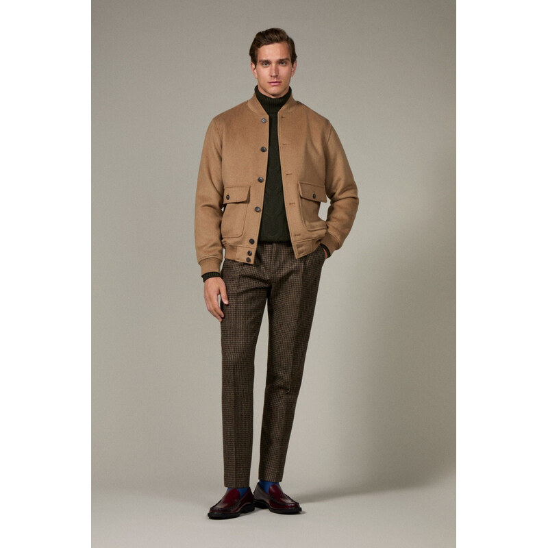BUNDA HACKETT LONDON WOOL BOMBER