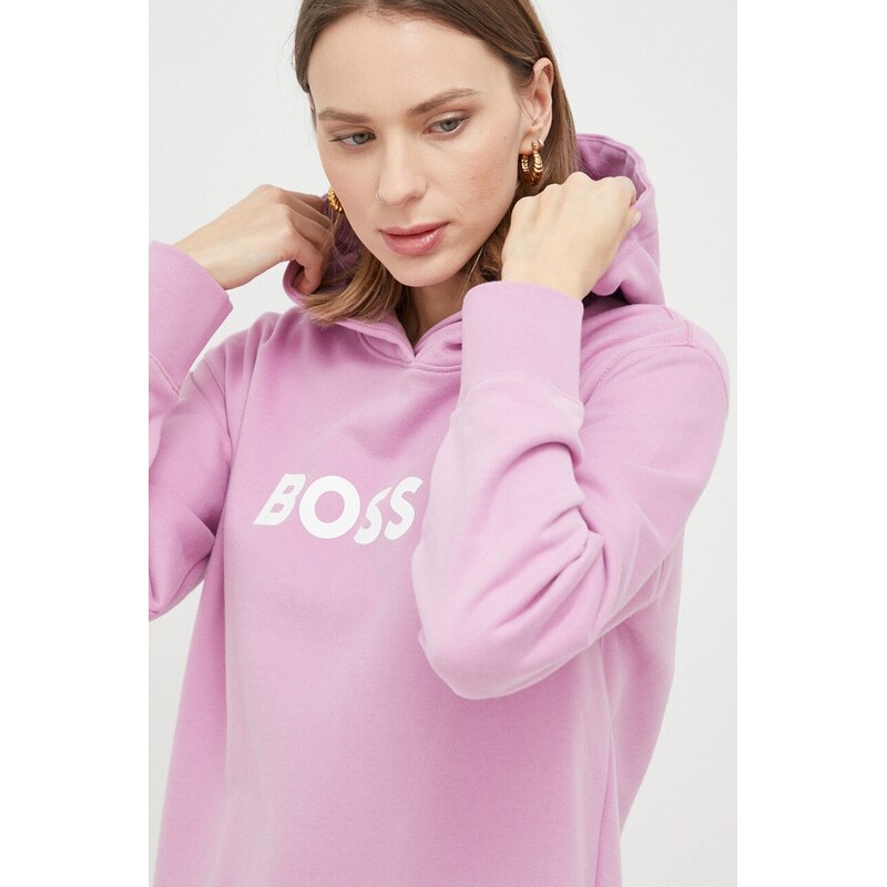 BOSS Bavlněná mikina BOSS