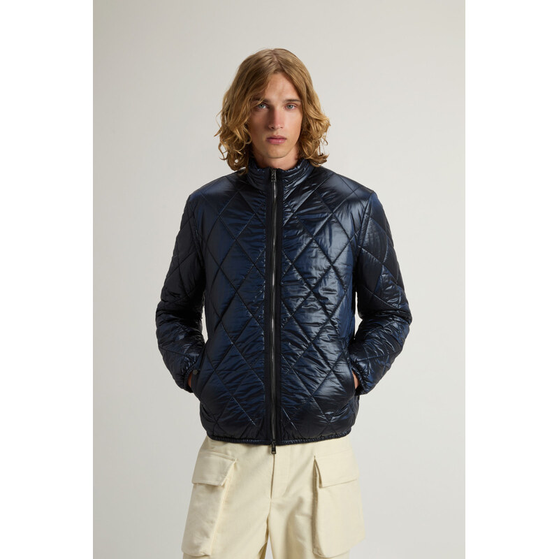BUNDA WOOLRICH BLACK YARN NYLON JACKET