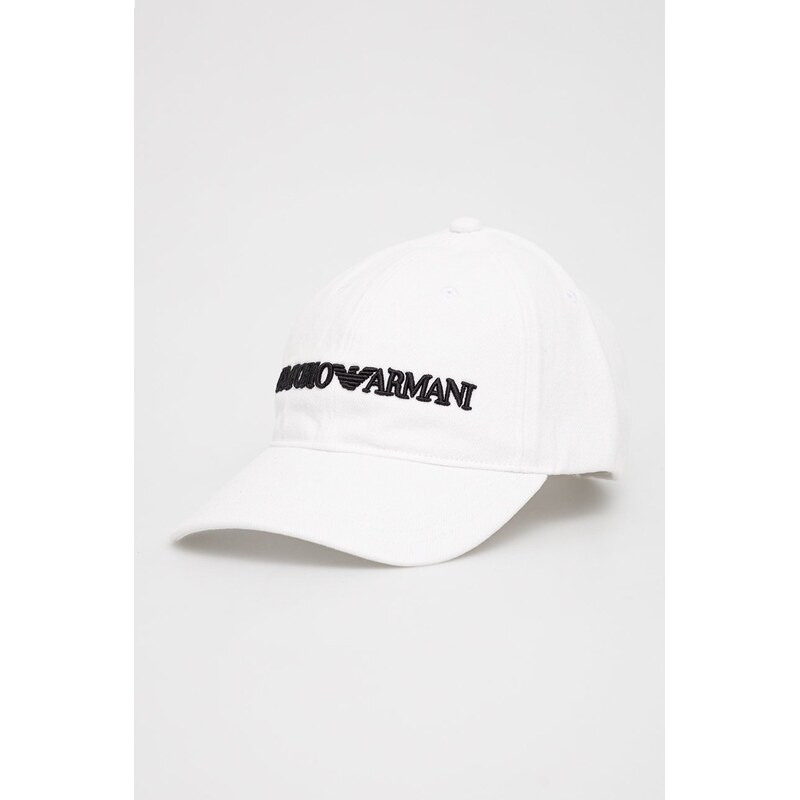 Emporio Armani Bavlněná čepice Emporio Armani