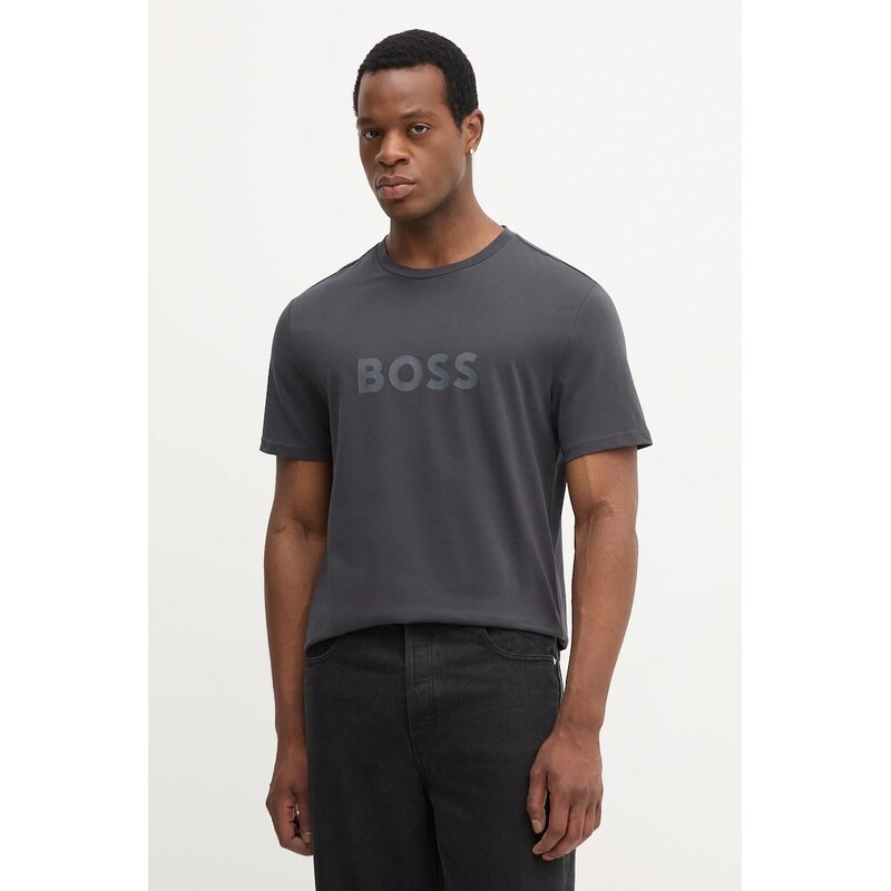 BOSS pánský bavlněný T-Shirt RN
