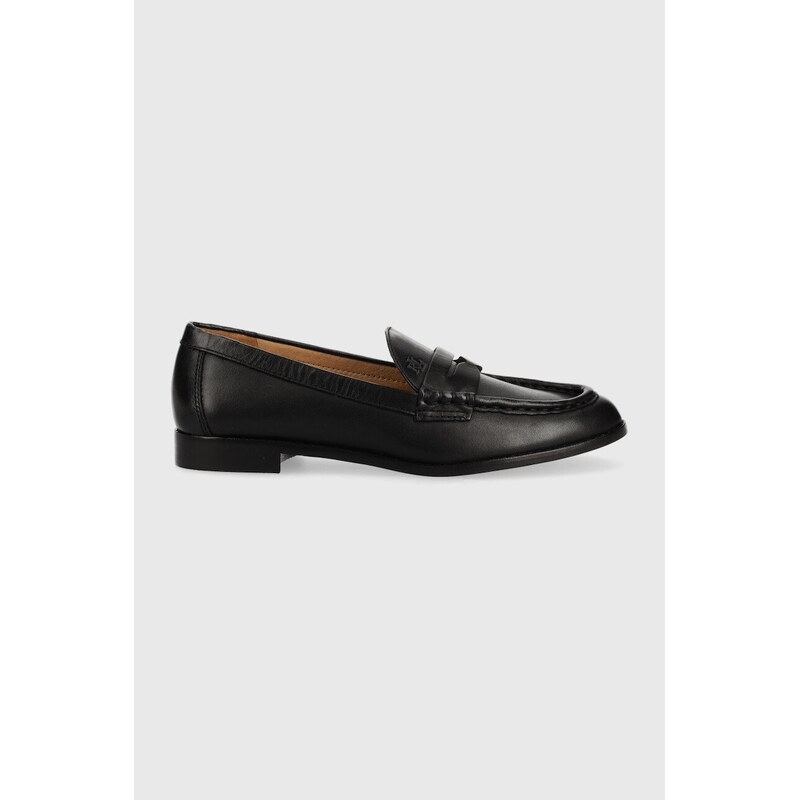 Kožené mokasíny Lauren Ralph Lauren Wynnie 73697534