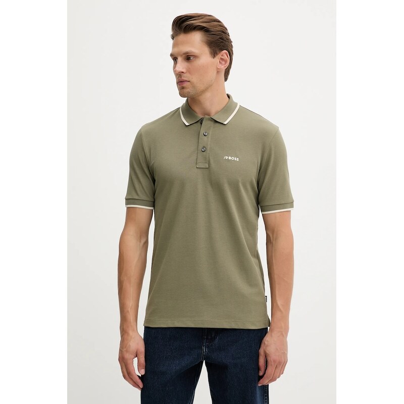 BOSS polo pánské bavlněné Parlay 190