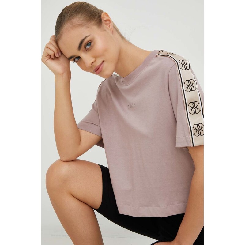Bavlněné tričko Guess BRITNEY 113082934