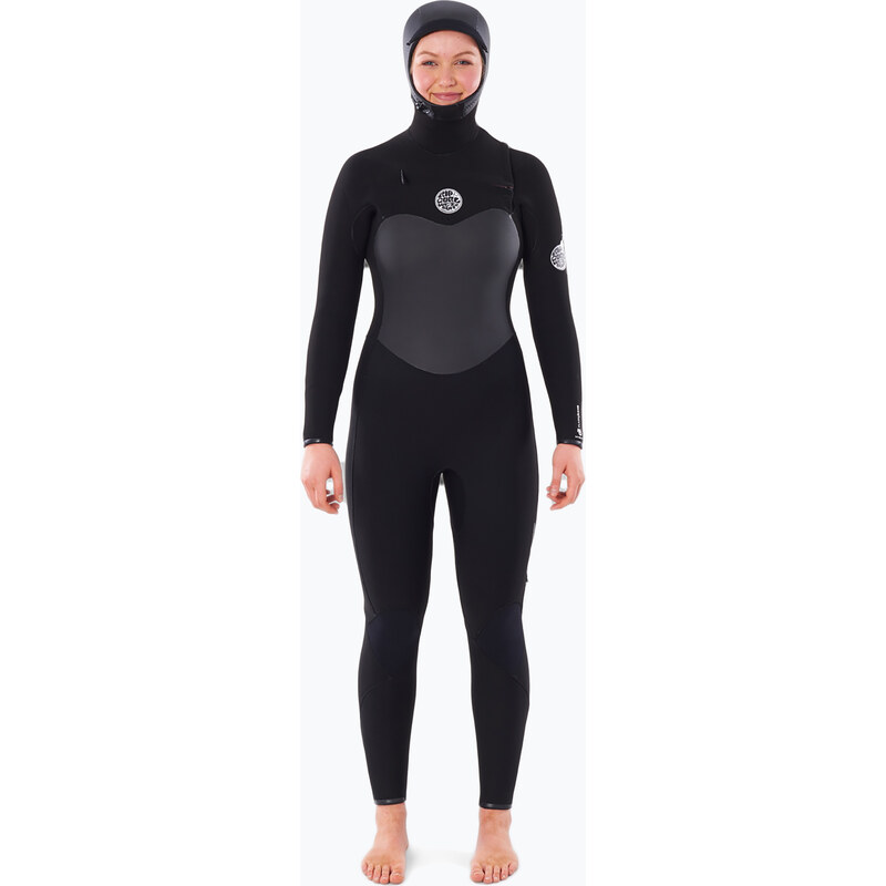 Dámský neopren Rip Curl Flashbomb 6/4mm Hooded Chest Zip Steamer