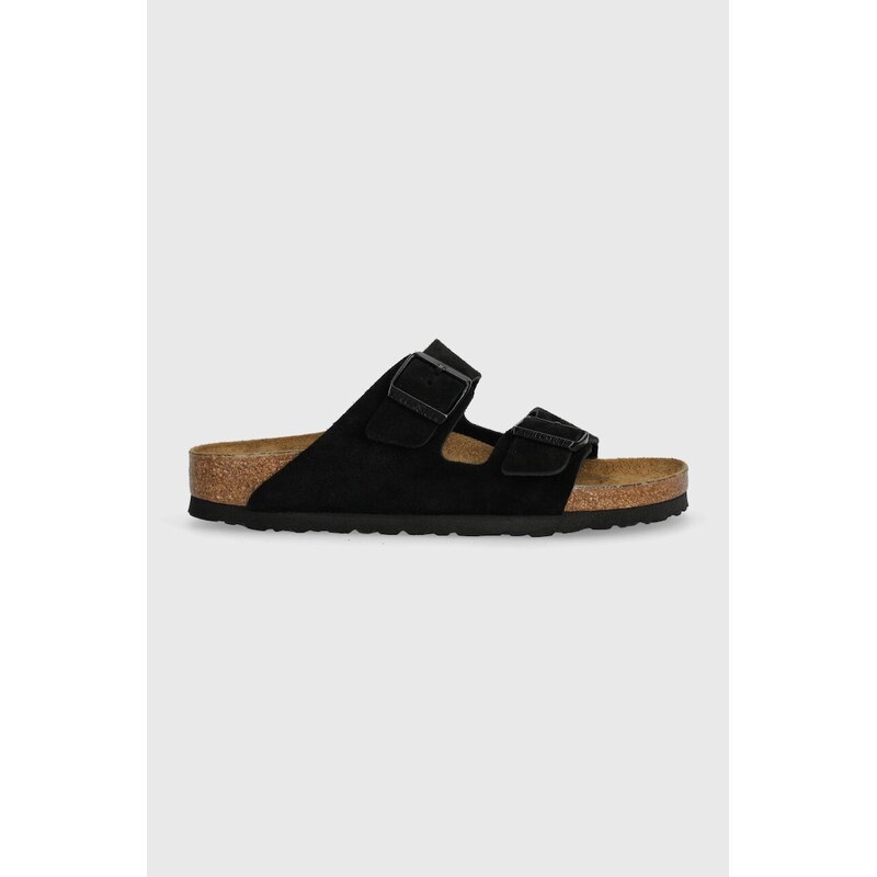 Birkenstock Semišové pantofle Birkenstock Arizona