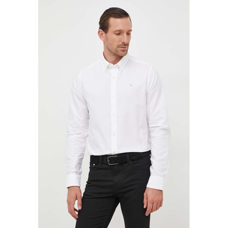 Barbour košile pánská bavlněná OXTOWN