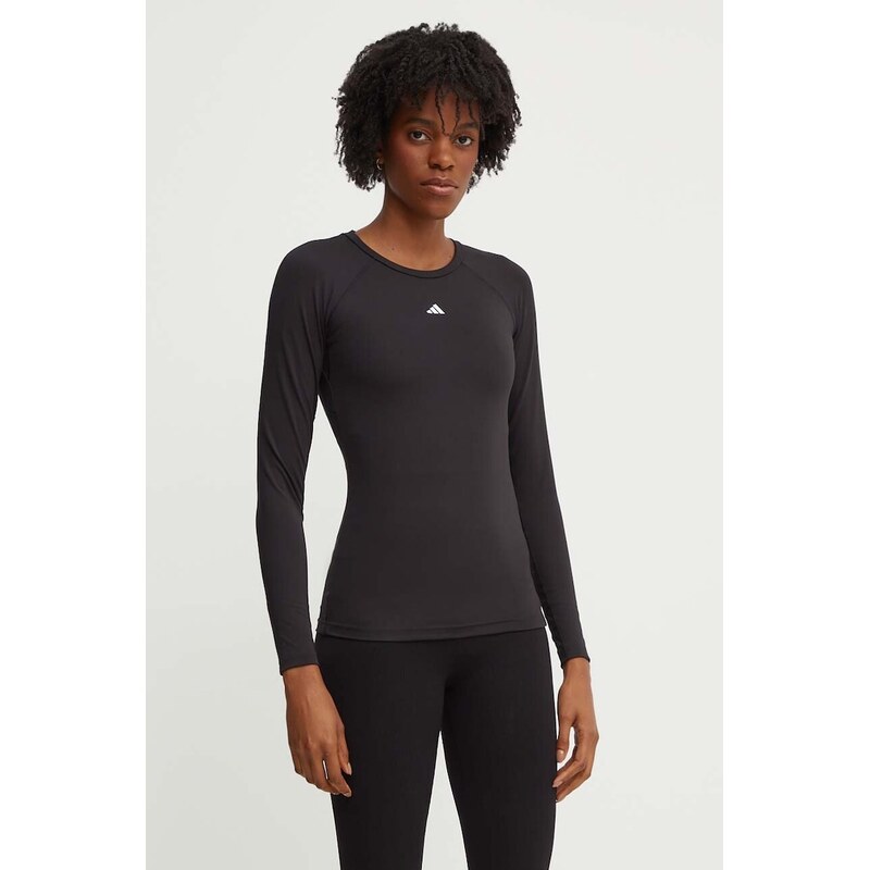 Tréninkové tričko s dlouhým rukávem adidas Performance Techfit 94358904