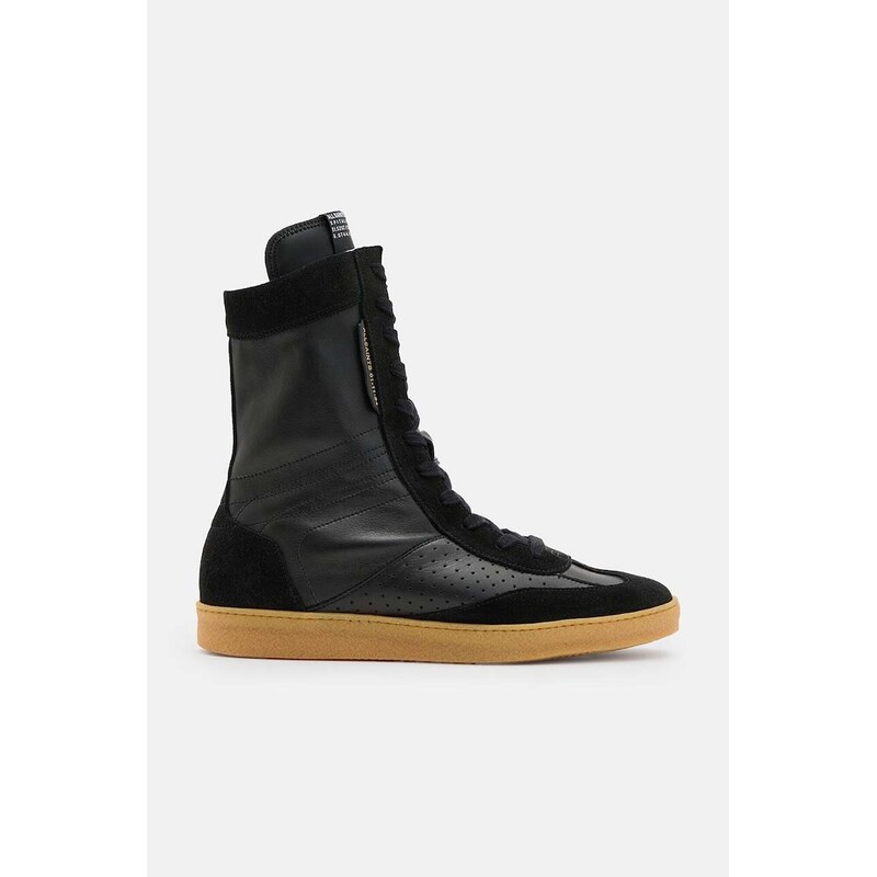 Kožené kotníkové boty AllSaints Louise High Top