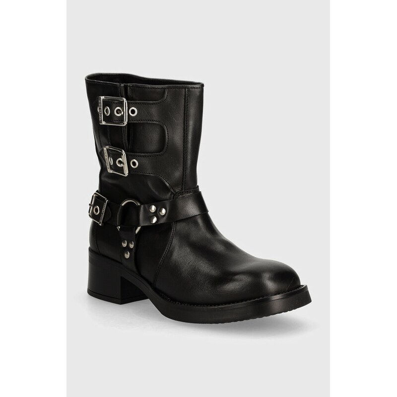 Steve Madden Kožené kotníkové boty Steve Madden Becase