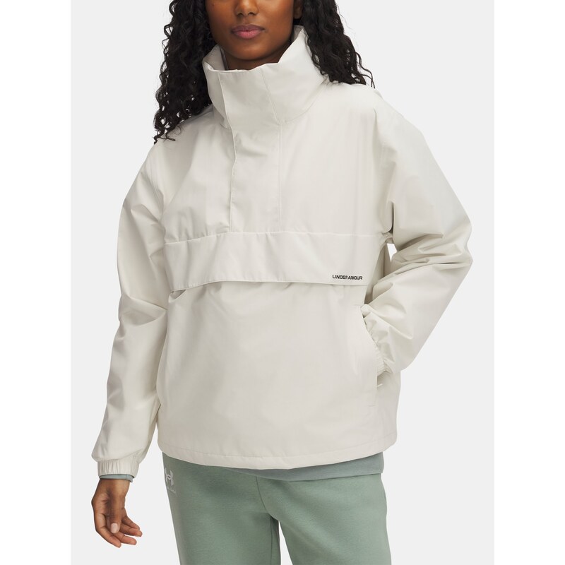 Bunda Under Armour Cloudstrike Anorak Wmn Brown
