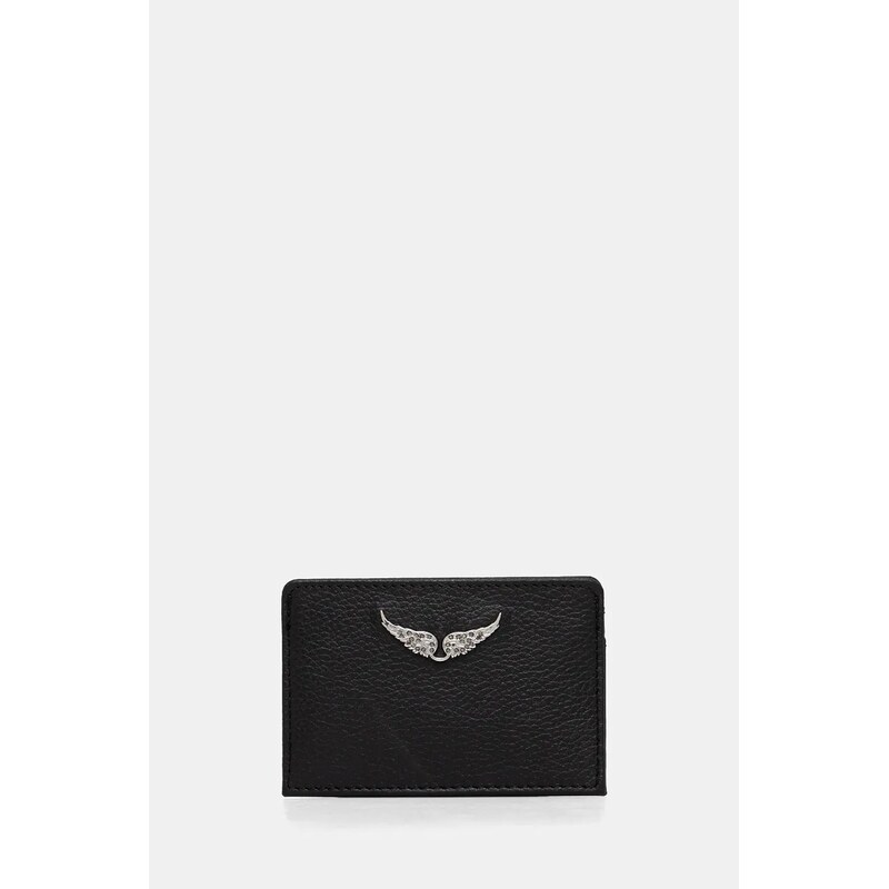 Zadig&Voltaire pouzdro na karty dámské kožené
