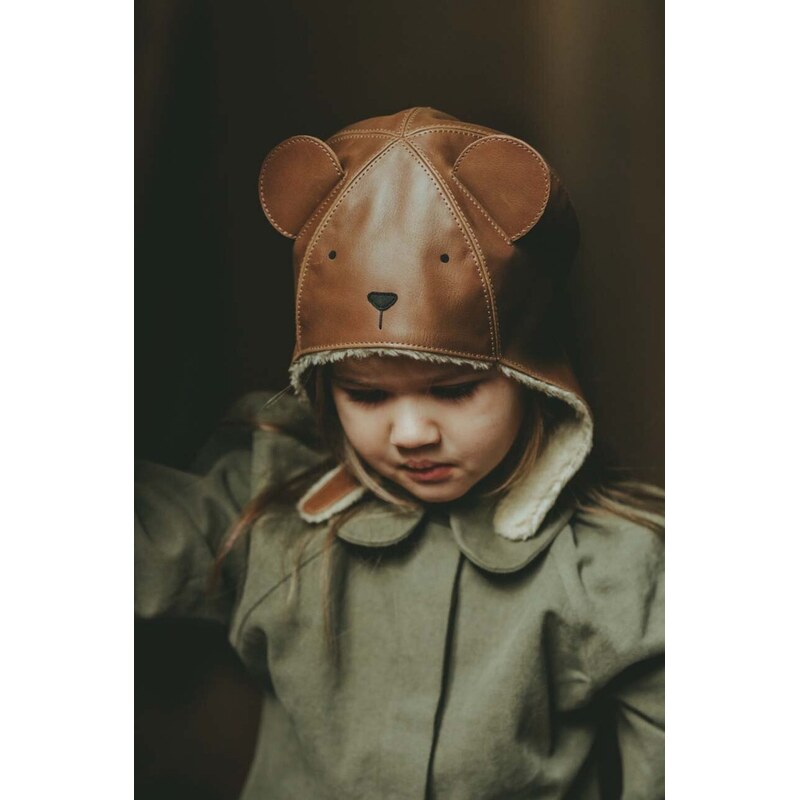 Donsje Dětská čepice Donsje Kapi Classic Hat Bear