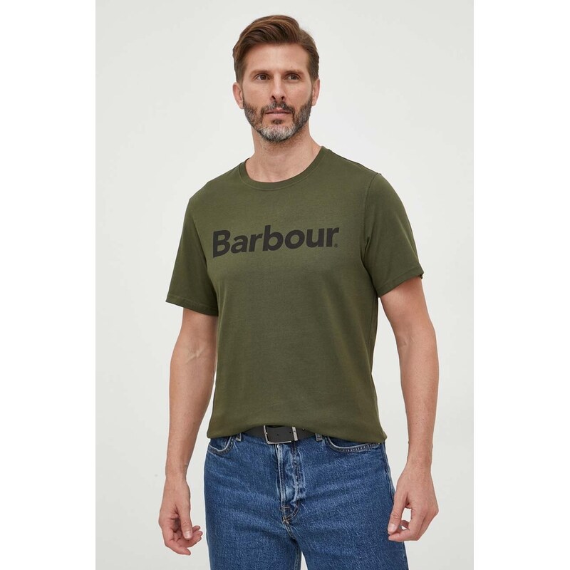 Bavlněné tričko Barbour
