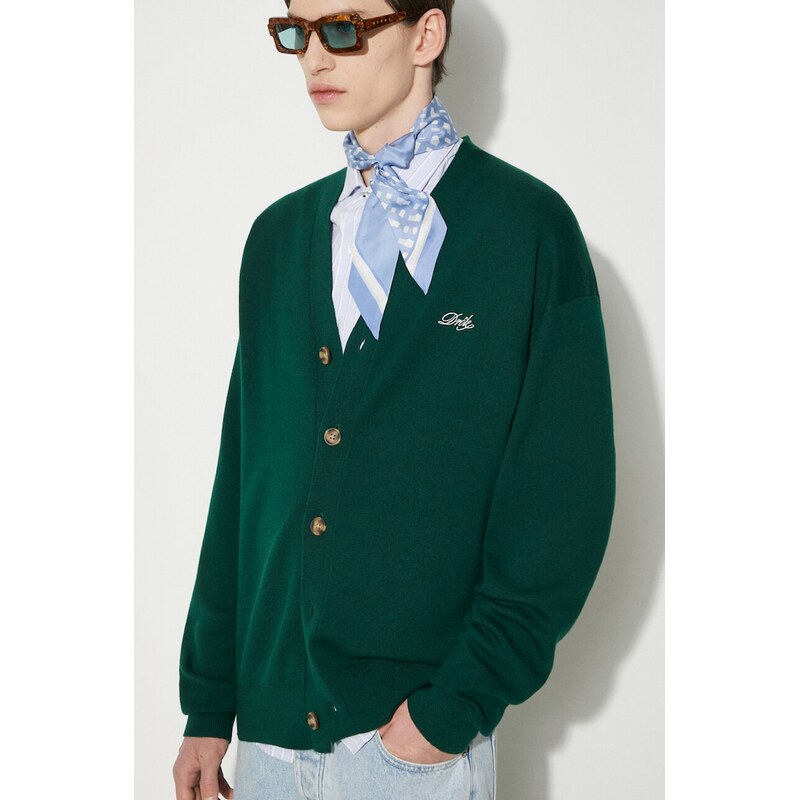 Drôle de Monsieur kardigan pánský vlněný Le Cardigan Drôle