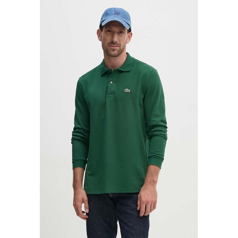 Bavlněné tričko s dlouhým rukávem Lacoste L1312 132 95223280