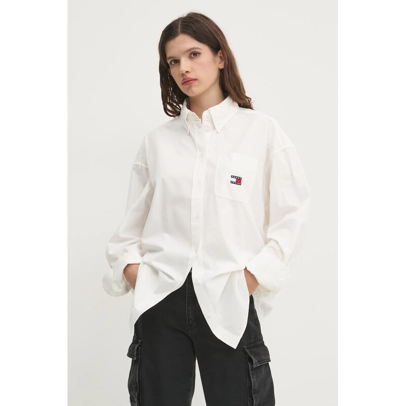 Bavlněná košile Tommy Jeans 102274602