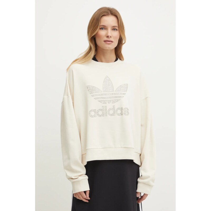 adidas Originals Bavlněná mikina adidas Originals SNAKE CREW