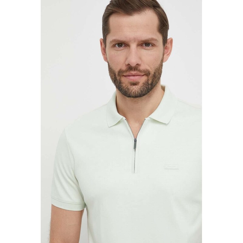 Calvin Klein Bavlněné polo tričko Calvin Klein