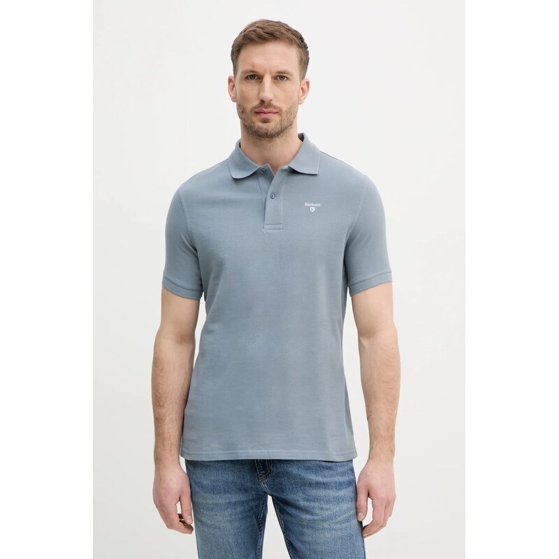Barbour polo pánské bavlněné ESSENTIALS