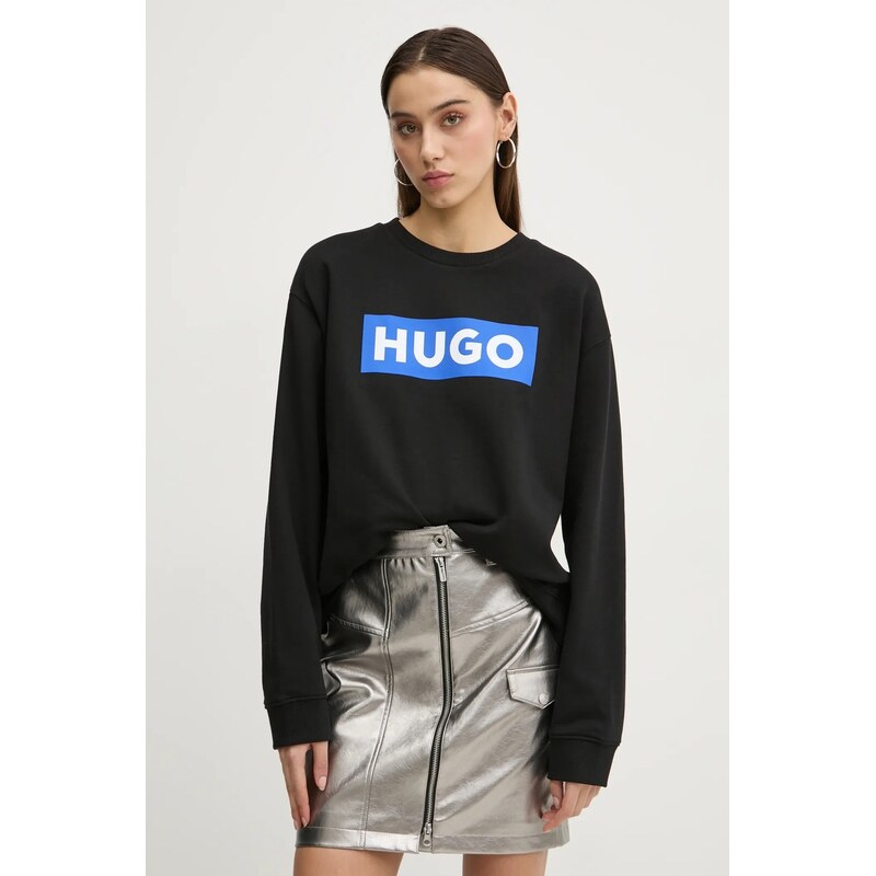 HUGO Blue Mikina Hugo Blue Classic Crew_B
