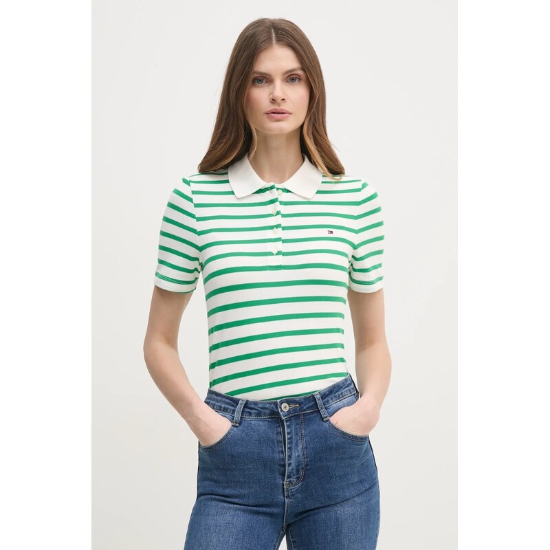 Tommy Hilfiger polo dámské s bavlnou