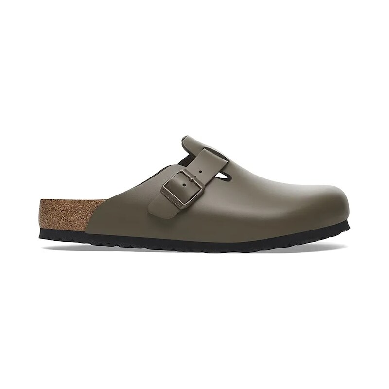 Birkenstock Kožené pantofle Birkenstock Boston