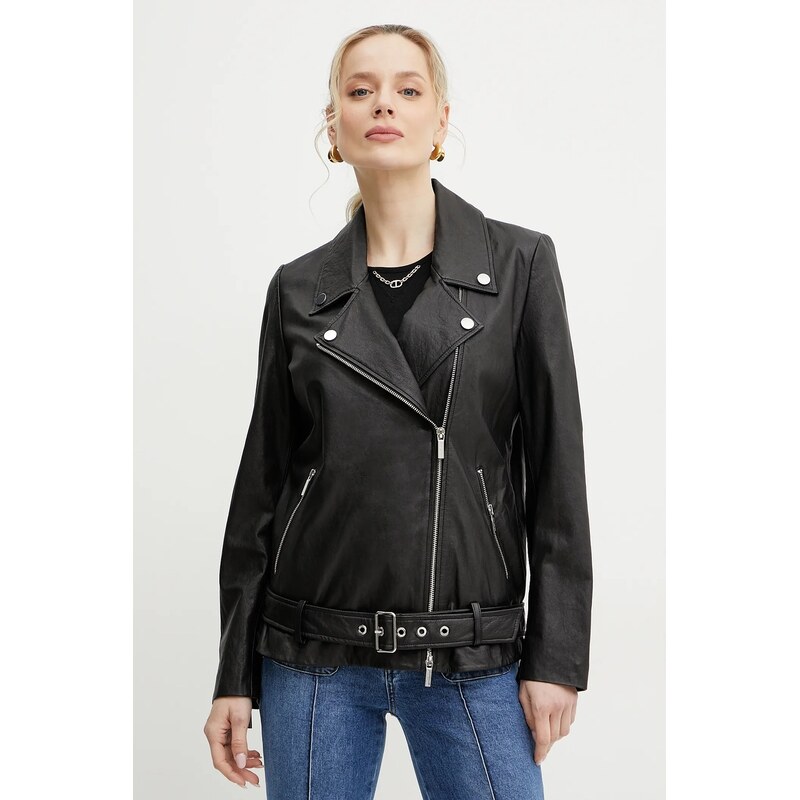 Kožený křivák Armani Exchange 104883582