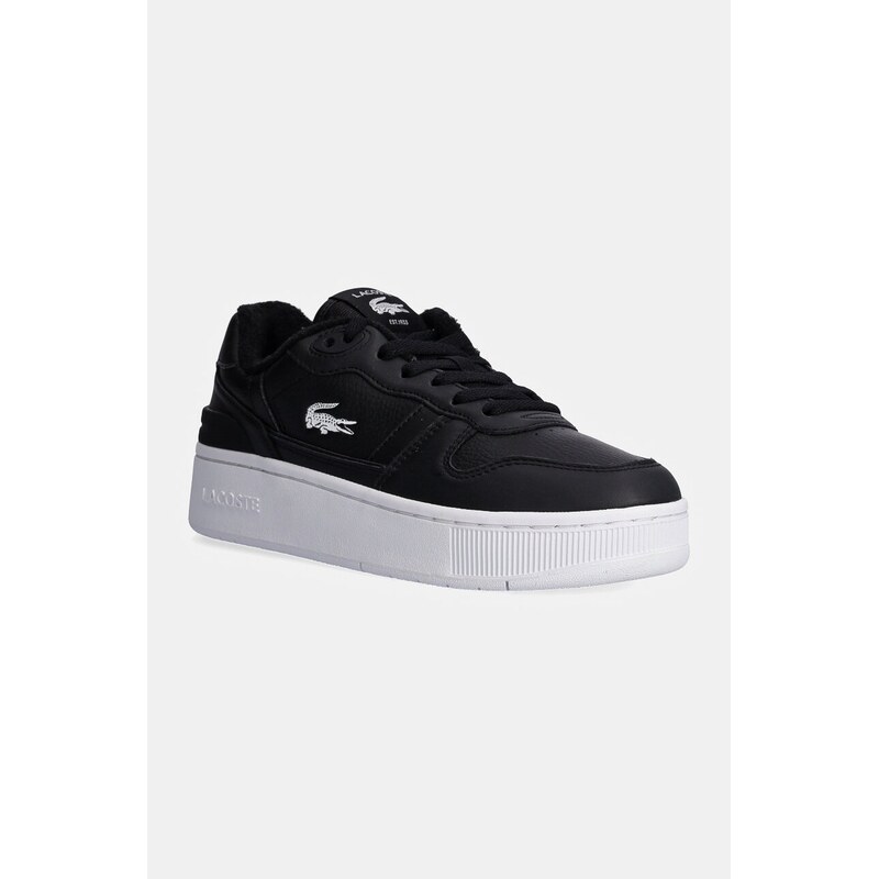 Lacoste Kožené tenisky Lacoste T-Clip Platform