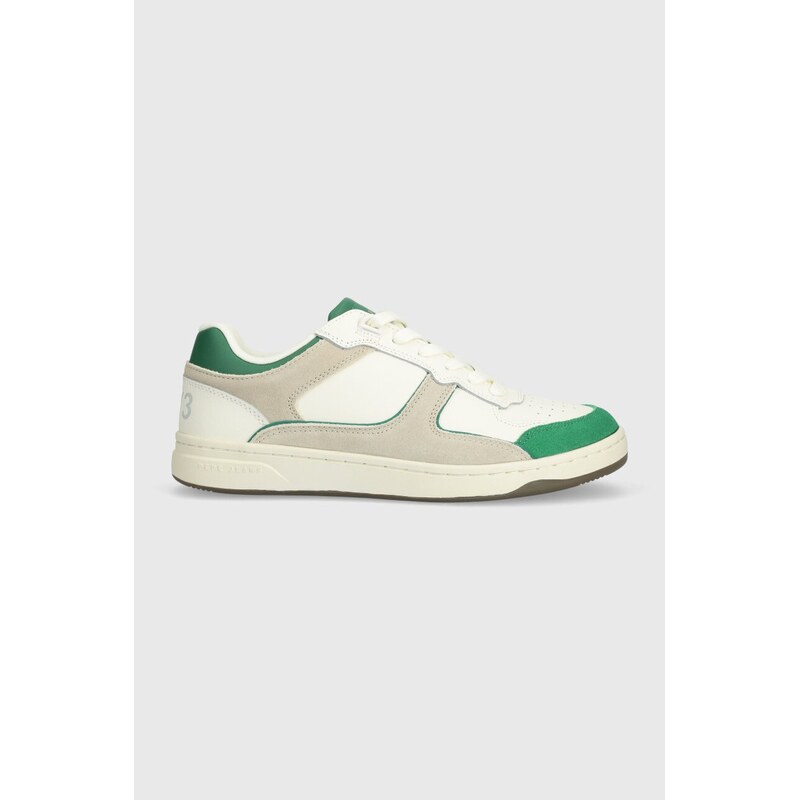 Kožené sneakers boty Pepe Jeans PMS00015