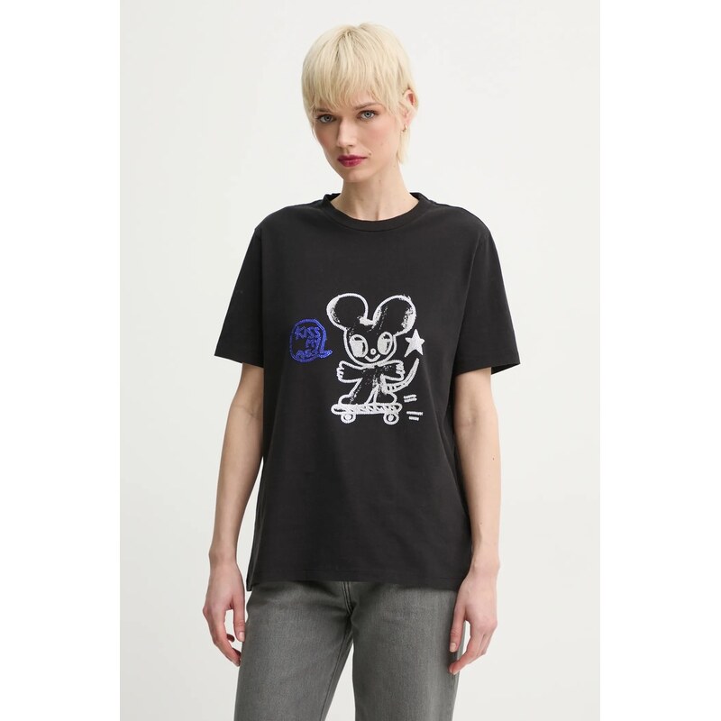 Zadig&Voltaire Bavlněné tričko ZADIG&VOLTAIRE