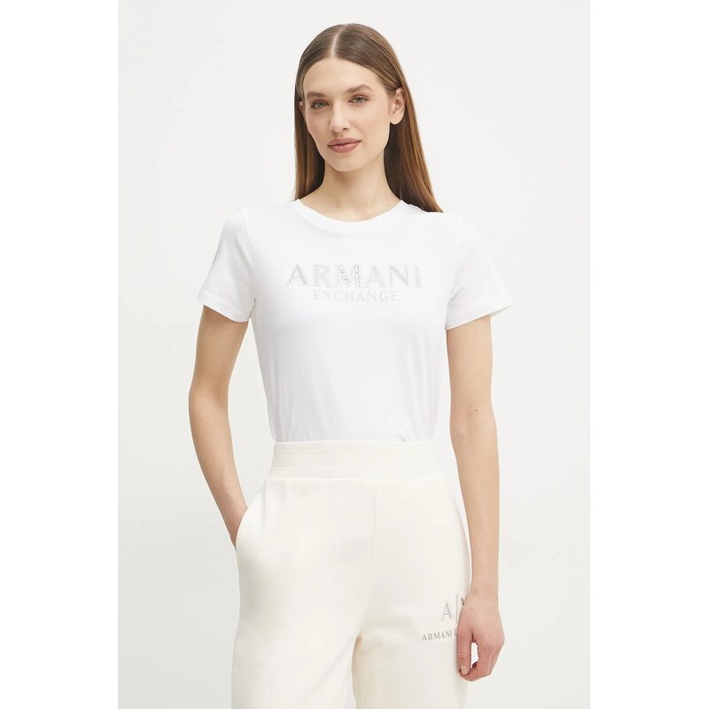 Bavlněné tričko Armani Exchange