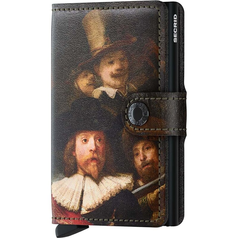 Secrid Kožená peněženka Miniwallet Art Night Watch